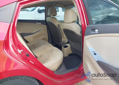 2014 Hyundai Accent Gls from USA, damaged, VIN KMHCT4AEXEU750409